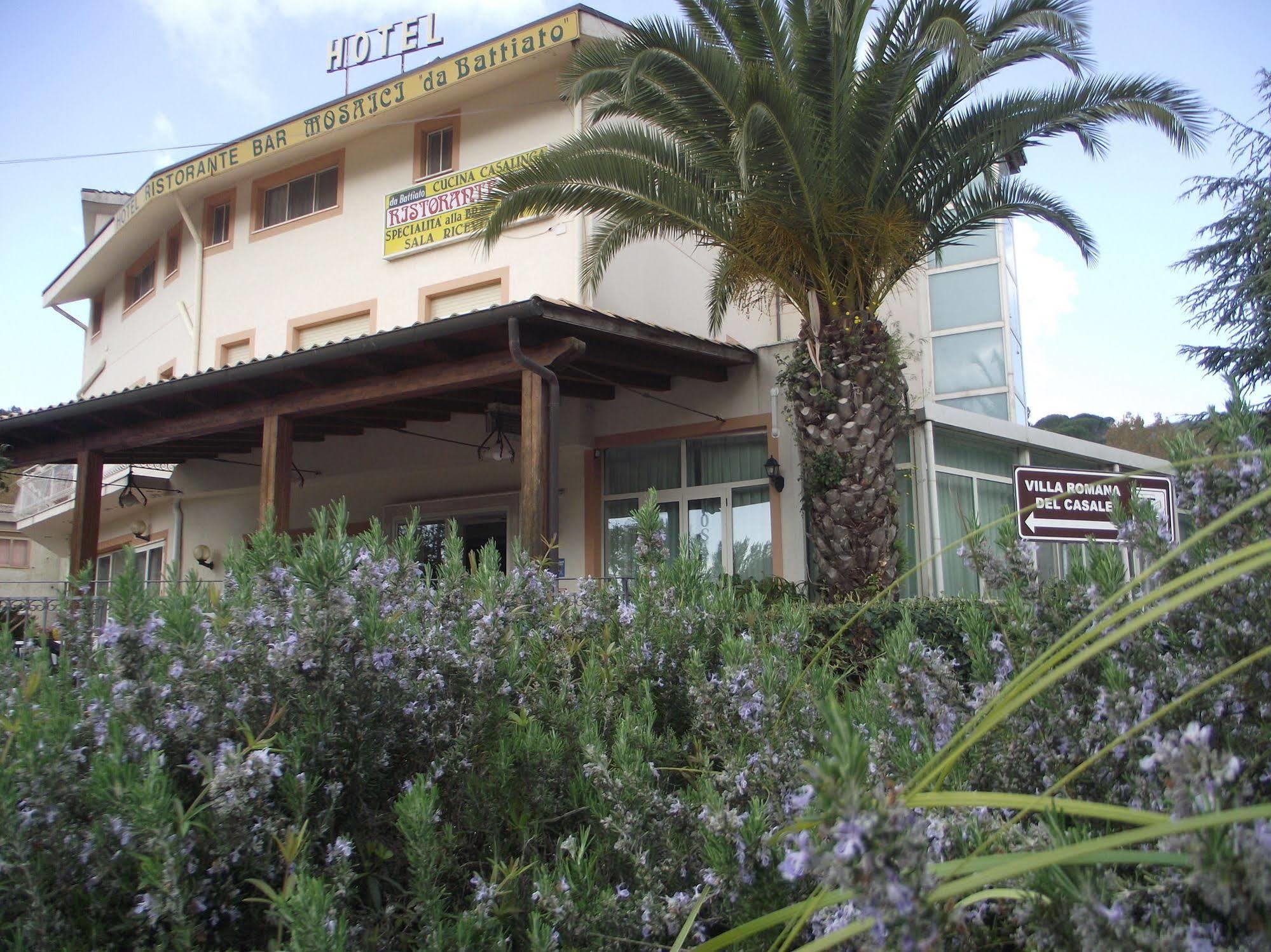 Hotel Ristorante Mosaici Piazza Armerina Luaran gambar